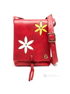 MARGH Borsa a tracolla borsa a spalla donna vera pelle artigianale