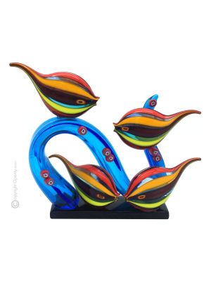 ACQUARIO vetro soffiato di Murano artigianato autentico Made in Italy