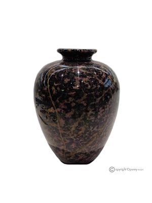 VASO, giara in marmo, pietra orientale autentica di qualità top, fatto a mano, esclusivo.