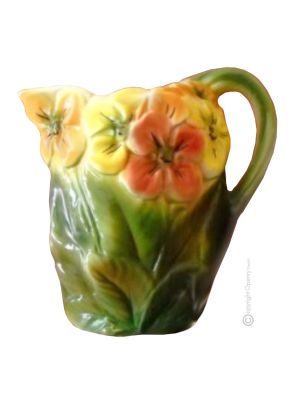 BROCCA PRIMULA Caraffa brocca decantatore creazioni originali in ceramica artistica Made Italy
