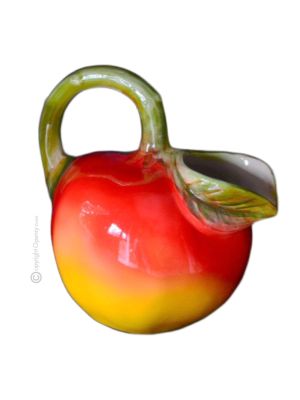 BROCCA MELA Caraffa brocca decantatore creazioni originali in ceramica artistica Made Italy