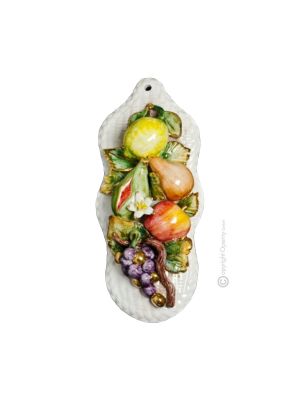 QUADRO Decorazione da appendere ceramica artistica Made in Italy