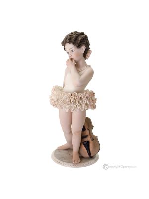 ALPHONSINE Capodimonte, ballerina in porcellana pura, un tocco d’eleganza.