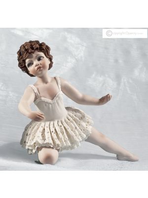 BABETTE - Statuetta Capodimonte, ballerina romantica, un capolavoro in porcellana.