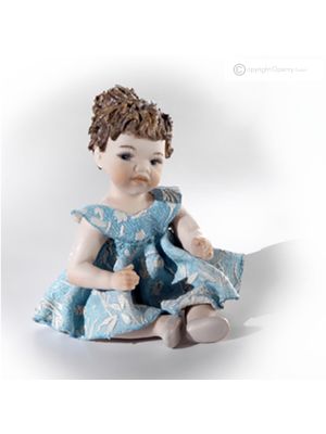 CLIO - Statuetta Capodimonte, arte in porcellana pregiata e senza tempo.