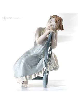 DOLCI RICORDI - Statuetta Capodimonte, romanticismo italiano puro.