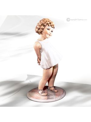 GIULIA - Capodimonte, statuetta d’arte esclusiva in porcellana raffinata.