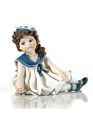 LOLLY Capodimonte, statuetta artigianale in porcellana, eleganza senza pari.