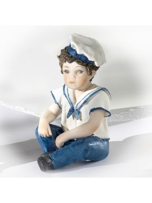 JOE - Il marinaio statuetta di Capodimonte, la bellezza dell’arte italiana in porcellana pura.
