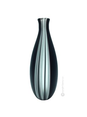 VASO CANNE vetro soffiato di Murano artigianato autentico Made in Italy