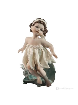 SAILLING - Capodimonte, statuetta unica, eleganza e arte in porcellana pura.
