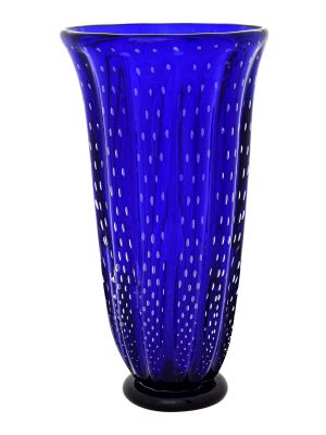 VASO BOLLE Vetro Murano Vaso Moderno Venezia Fatto a Mano Made in Italy