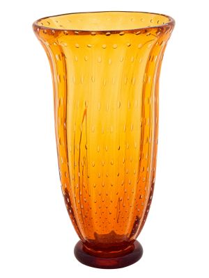VASO BOLLE Vetro Murano Vaso Moderno Venezia Fatto a Mano Made in Italy