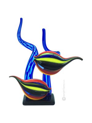 PESCI vetro soffiato di Murano artigianato autentico Made in Italy