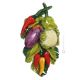 VERDURE Decorazione da appendere ceramica artistica