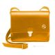 DIANA Borsa a tracolla borsa a spalla donna vera pelle artigianale Tawny