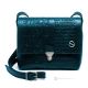 DIANAIKU Borsa a tracolla borsa a spalla donna vera pelle artigianale blu