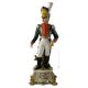 DRAGONE Statuetta statuina figura porcellana Capodimonte fatto a mano Made in Italy