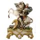 KUTUZOV A BORODINO Statuetta statuina figura porcellana Capodimonte fatto a mano Made in Italy