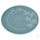GIMGKO centrotavola piatto ceramica artistica piemontese fatta e decorata a mano autentica Made in Italy blu