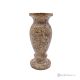 VASO, anfora in pietra fossile autentica, realizzato a mano, design elegante e raffinato.