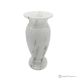 VASO, anfora in marmo bianco Ibiza autentico, fatto a mano, con design elegante e sofisticato.