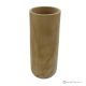 VASO cilindrico in marmo Teak, pietra naturale autentica, fatto a mano, design raffinato.