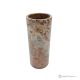 VASO cilindrico in marmo rosso Prezioso, pietra naturale, fatto a mano, design raffinato.
