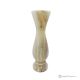 VASO decorativo in marmo onice, pietra autentica, realizzato a mano, design elegante.