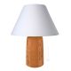 GEOMETRICO Lampada da tavolo abat-jour ceramica artistica piemontese fatto e decorato a mano autentico Made in Italy