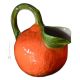 BROCCA ARANCIA Caraffa brocca decantatore creazioni originali in ceramica artistica Made Italy