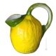 BROCCA LIMONE Caraffa brocca decantatore creazioni originali in ceramica artistica Made Italy