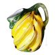BROCCA BANANA Caraffa brocca decantatore creazioni originali in ceramica artistica Made Italy