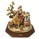 UNA GIORNATA IN FATTORIA Statuetta statuina figura porcellana Capodimonte fatto a mano Made in Italy
