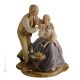 ANNIVERSARIO Statuetta porcellana Capodimonte artigianato Made in Italy