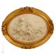 SCENA BUCOLICA Quadro bassorilievo porcellana Capodimonte fatto a mano Made in Italy