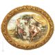 ALLA FONTANA Quadro bassorilievo porcellana Capodimonte fatto a mano Made in Italy