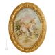 CHERUBINI CON ROSE Quadro Bassorilievo Porcellana Capodimonte Made in Italy
