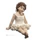 ALBERTINE - Statuetta Capodimonte, ballerina di classe, arte in porcellana pregiata.
