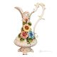 VASO Ceramica artistica stile Barocco dettaglio oro 24k Made in Italy