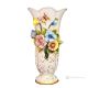 VASO Ceramica artistica stile Barocco dettaglio oro 24k Made in Italy