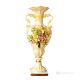VASO Ceramica artistica stile Barocco dettaglio oro 24k Made in Italy
