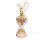 ANFORA Vaso ceramica artistica stile Barocco dettaglio oro 24k Made in Italy