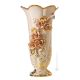 VASO Ceramica artistica stile Barocco dettaglio oro 24k Made in Italy