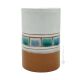 VASO TERRA ROSSA Vaso in ceramica Friulano fatto e dipinto a mano autentico Made in Italy
