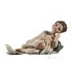 AZZURRA Statuetta Capodimonte, porcellana d’arte italiana, bellezza senza tempo.