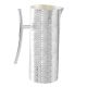 CARAFFA MANICO T Caraffa Decantatore Vino Acqua Speciale Placcatura Argento Martellato a Mano Made in Italy *1,3l
