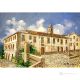 CONVENTO SAN FRANCESCO Dipinto acrilico su tela moderno Made in Italy 