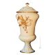 LEGGIADRO VASO Ceramica artistica stile Barocco dettaglio oro 24k Made in Italy