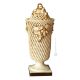 LAMPADA da tavolo abat-jour ceramica artistica stile Barocco dettaglio oro 24k cristalli swarovski